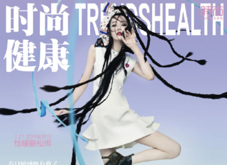 [新闻]210226 迪丽热巴《时尚健康》封面公开 脏辫少女随性姿态展现轻盈少女感
