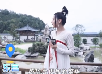 [新闻]210427 迪丽热巴探班游园vlog公开 畅游剧组揭秘片场精彩幕后