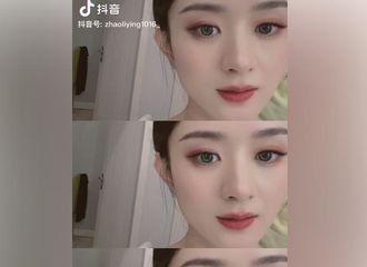 [新闻]210519 虫虫关注的年更博主今天动了！赵丽颖抖音发布美瞳特效小视频