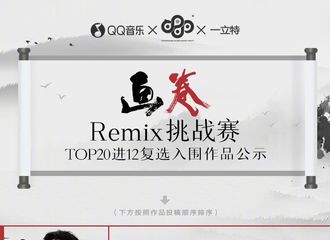 [新闻]210522 张艺兴画卷remix挑战赛TOP20进12复选入围作品公开