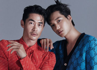 [新闻]210623 时尚杂志《W Korea》登载KAI&裴正南拍摄画报“On Air – 梦幻二人组”