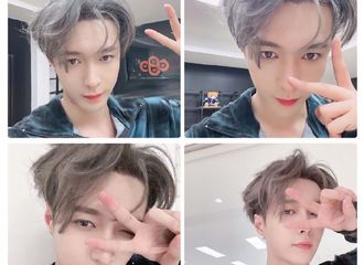 [新闻]210708 前方美颜暴击预警！艺兴IG上传一组炫耀美貌的自拍照！
