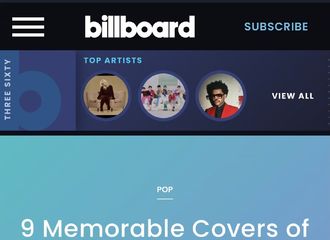[新闻]210820 EXO灿烈入选美国Billboard评选的“令人难忘的Billie Eilish的9首翻唱”
