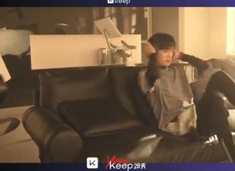 [分享]210828 keep代言人易烊千玺的广告花絮更新 好想当那个为他擦汗的人